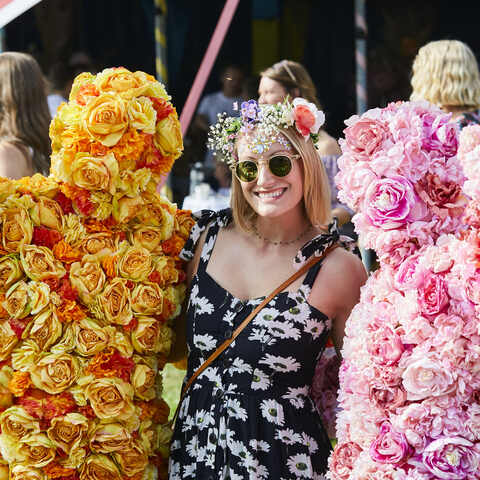 The Flower People are perfect for festival events