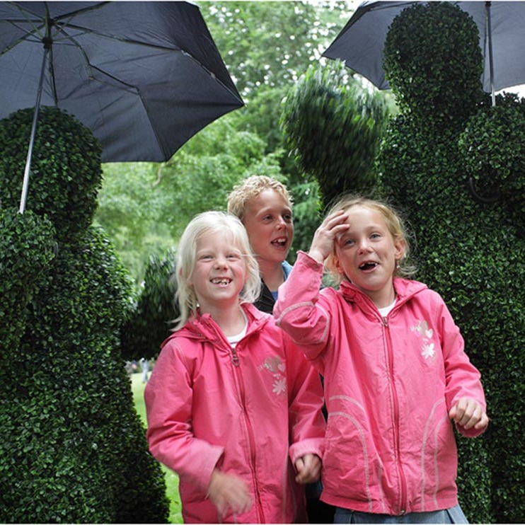 The Human Hedges seeing double at a festival in Belgium