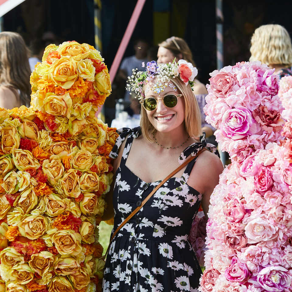 The Flower People are perfect for festival events